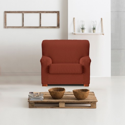 Funda bielástica 2 piezas para sillón modelo Dorian