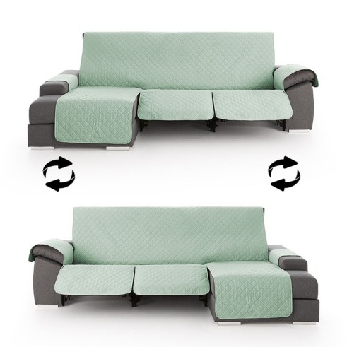 Funda Acolchada Reversible para Sofá Chaise Longue Relax | ProtectSofa