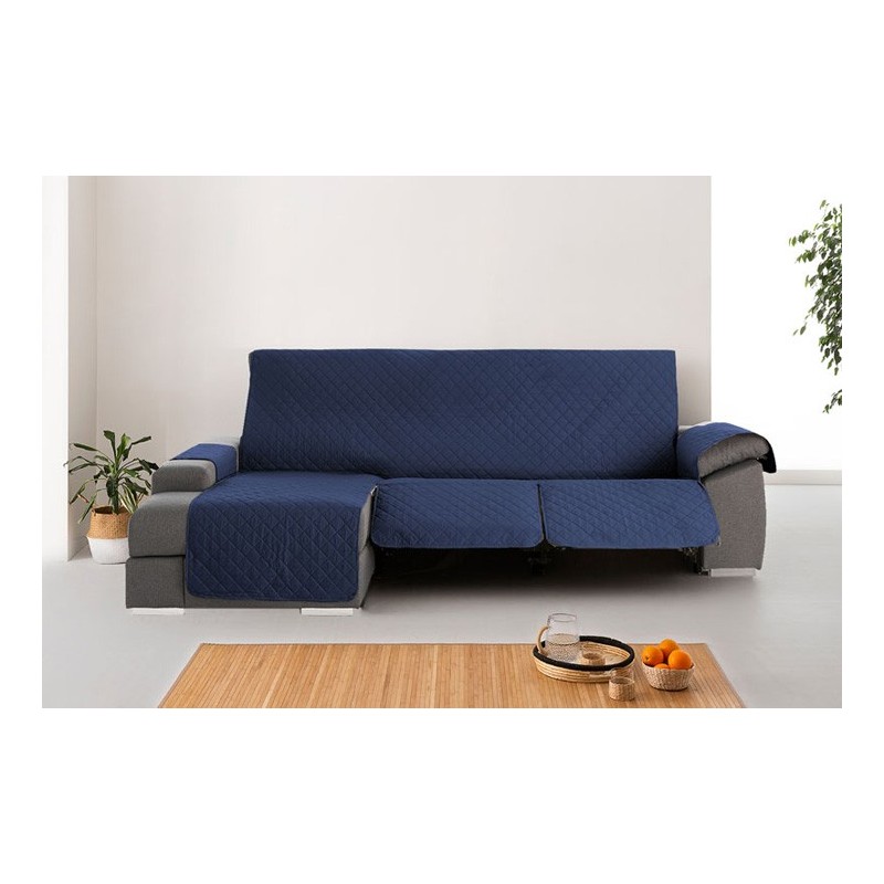 Funda Acolchada Reversible para Sofá Chaise Longue Relax | ProtectSofa