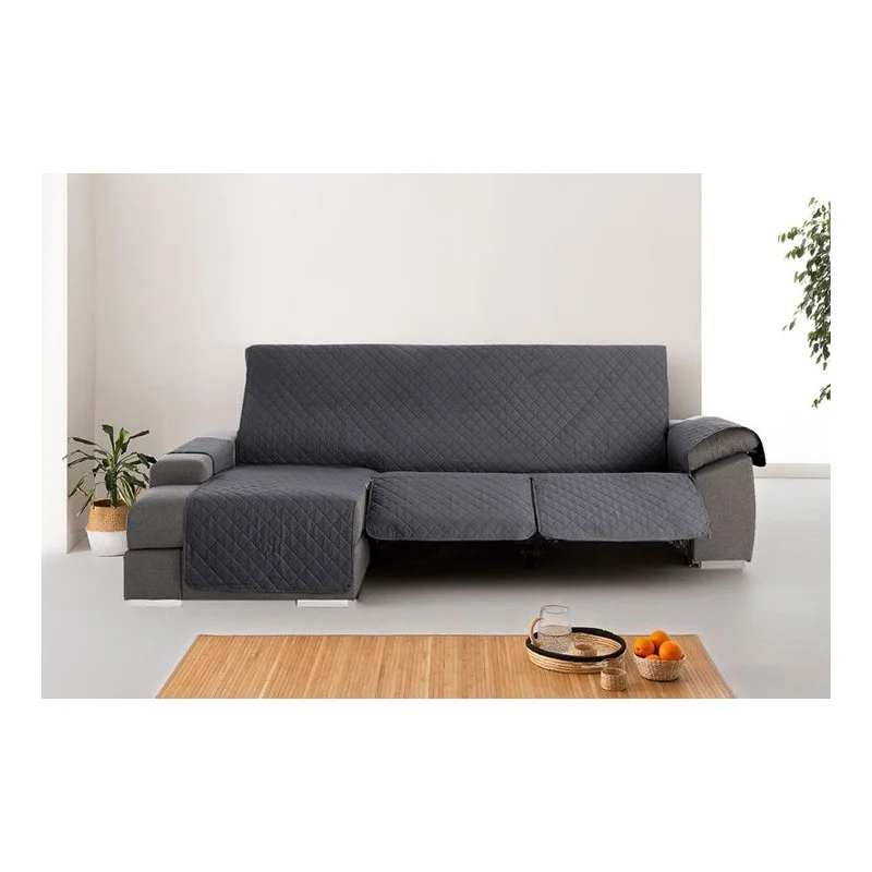 Funda Acolchada Reversible para Sofá Chaise Longue Relax | ProtectSofa