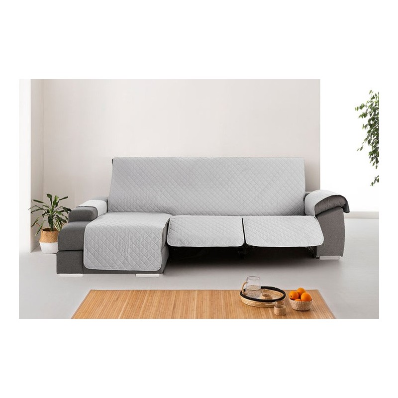Funda Acolchada Reversible para Sofá Chaise Longue Relax | ProtectSofa