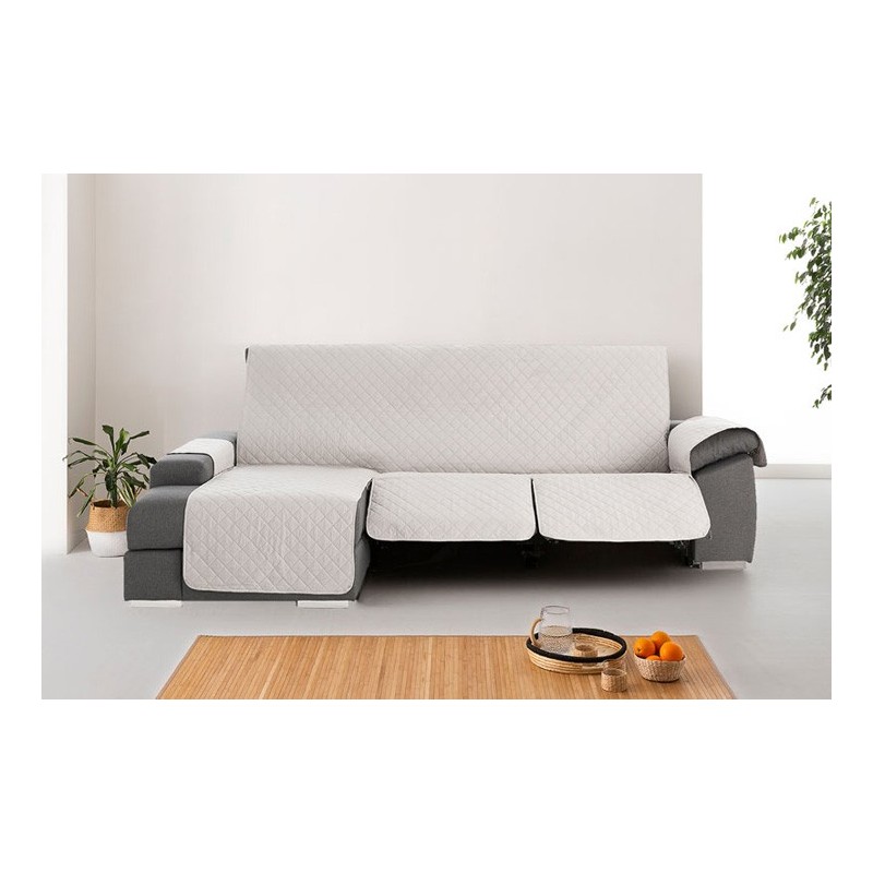 Funda Acolchada Reversible para Sofá Chaise Longue Relax | ProtectSofa