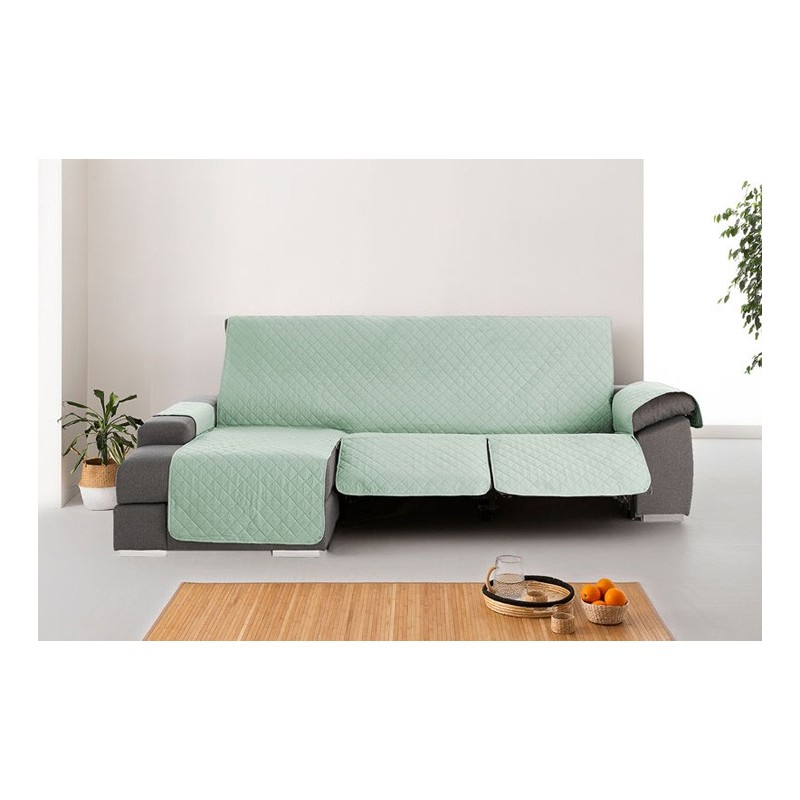 Funda Acolchada Reversible para Sofá Chaise Longue Relax | ProtectSofa