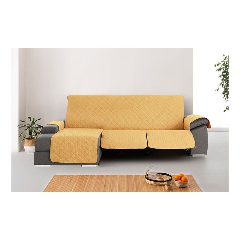 Funda Acolchada Reversible para Sofá Chaise Longue Relax | ProtectSofa