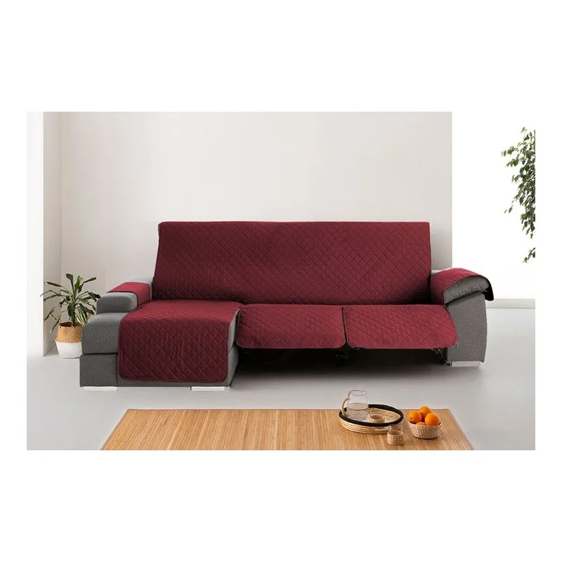 Funda Acolchada Reversible para Sofá Chaise Longue Relax | ProtectSofa