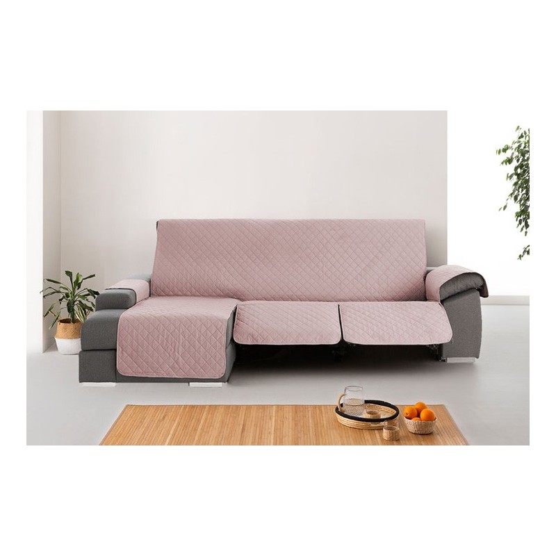 Funda Acolchada Reversible para Sofá Chaise Longue Relax | ProtectSofa