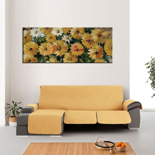 Funda Acolchada Reversible para Sofá Chaise Longue Relax | ProtectSofa