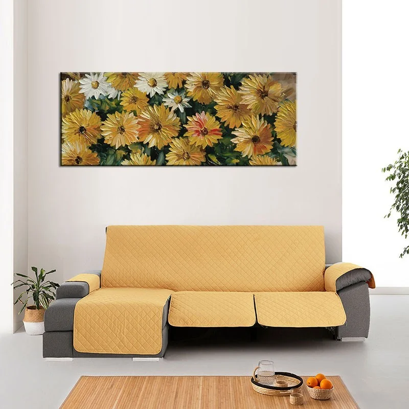 Funda Acolchada Reversible para Sofá Chaise Longue Relax | ProtectSofa
