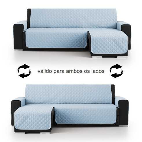 Funda Acolchada Reversible para Sofá Chaise Longue | ProtectSofa