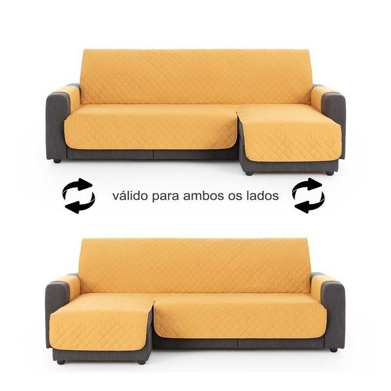 Funda Acolchada Reversible para Sofá Chaise Longue | ProtectSofa Funda Acolchada Reversible para Sofá Chaise Longue | ProtectSofa