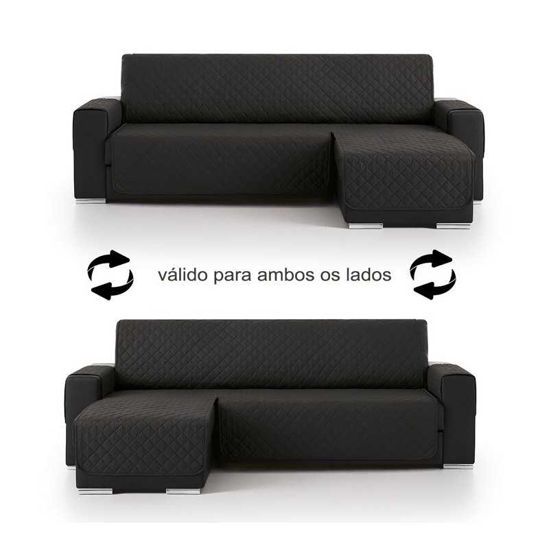 Funda Acolchada Reversible para Sofá Chaise Longue | ProtectSofa Funda Acolchada Reversible para Sofá Chaise Longue | ProtectSofa