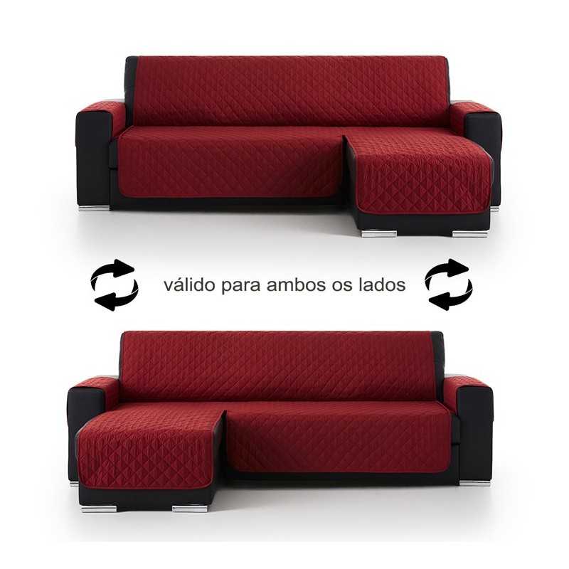 Funda Acolchada Reversible para Sofá Chaise Longue | ProtectSofa Funda Acolchada Reversible para Sofá Chaise Longue | ProtectSofa