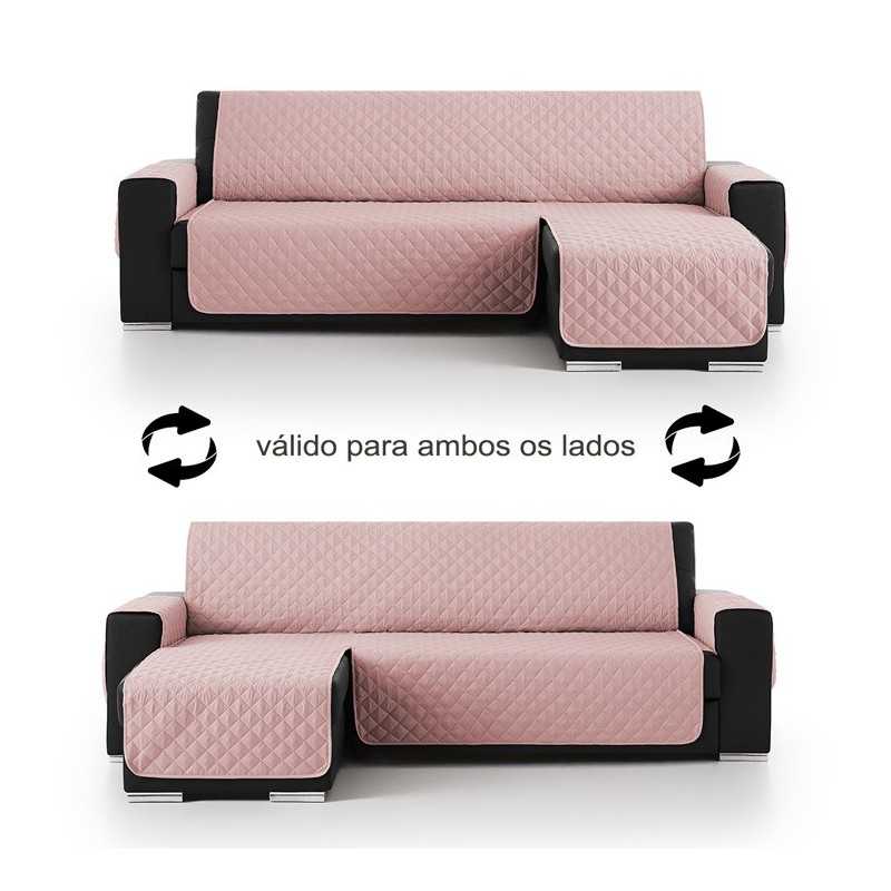 Funda Acolchada Reversible para Sofá Chaise Longue | ProtectSofa Funda Acolchada Reversible para Sofá Chaise Longue | ProtectSofa