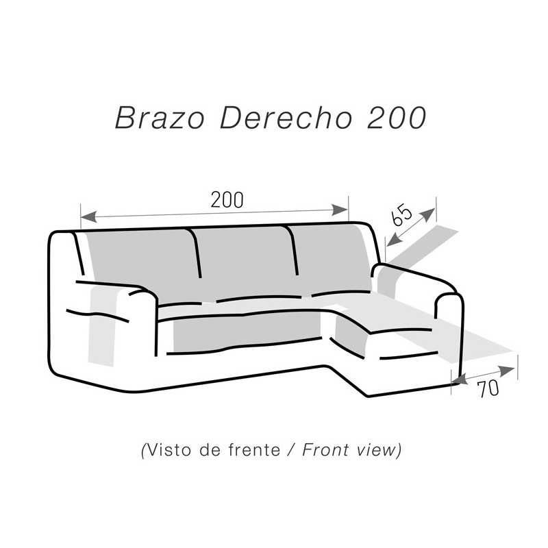 Funda Acolchada Reversible para Sofá Chaise Longue | ProtectSofa Funda Acolchada Reversible para Sofá Chaise Longue | ProtectSofa