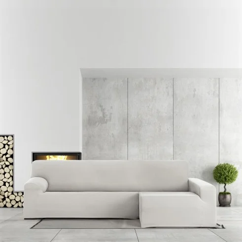 Funda Bielástica para Chaise Longue Modelo Bronx – Protección y Estilo