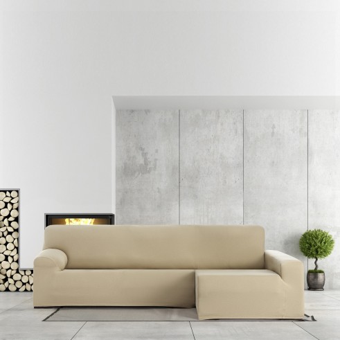 Funda Bielástica para Chaise Longue Modelo Bronx – Protección y Estilo