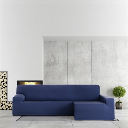 Funda Bielástica para Chaise Longue Modelo Bronx – Protección y Estilo
