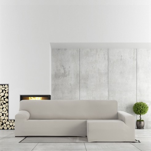 Funda Bielástica para Chaise Longue Modelo Bronx – Protección y Estilo