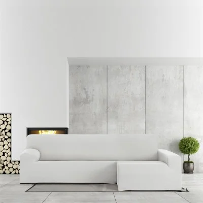 Funda para chaise longue bielástica modelo Bronx