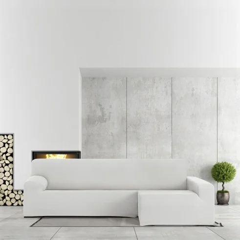 Funda Bielástica para Chaise Longue Modelo Bronx – Protección y Estilo