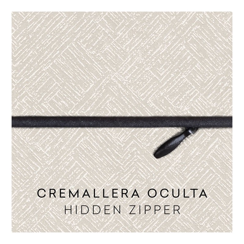 Funda de cojín anti manchas con cremallera modelo Fuji Funda de cojín anti manchas con cremallera modelo Fuji