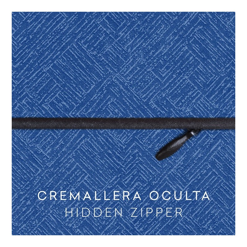 Funda de cojín anti manchas con cremallera modelo Fuji Funda de cojín anti manchas con cremallera modelo Fuji