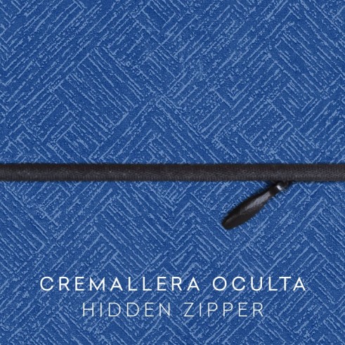 Funda de cojín anti manchas con cremallera modelo Fuji