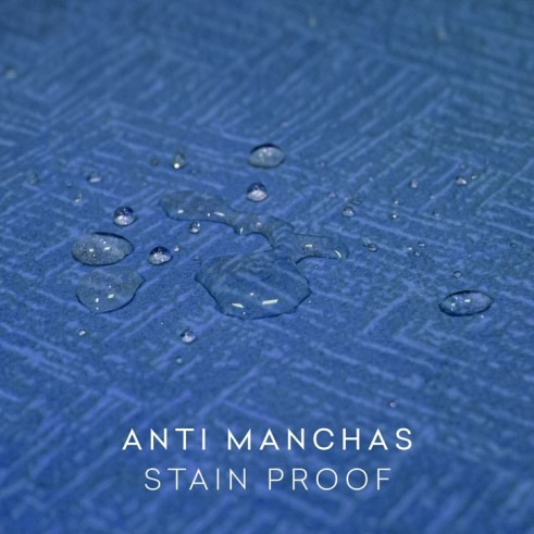 Funda de cojín anti manchas con cremallera modelo Fuji