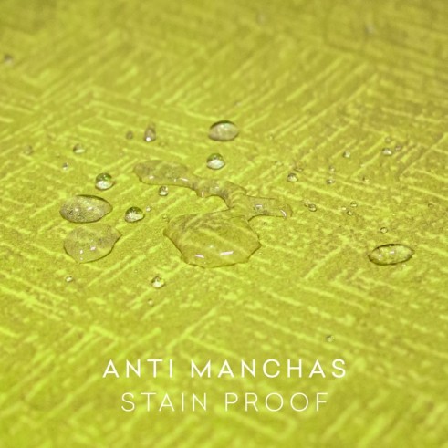 Funda de cojín anti manchas con cremallera modelo Fuji