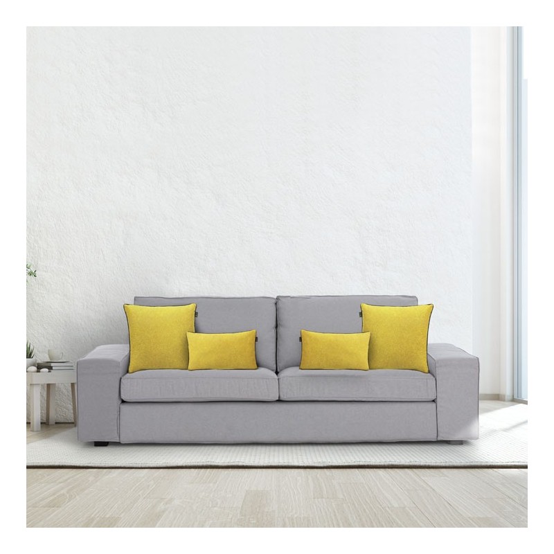 Funda de cojín anti manchas con cremallera modelo Fuji Funda de cojín anti manchas con cremallera modelo Fuji