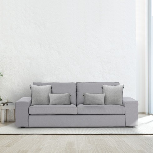 Funda de cojín anti manchas con cremallera modelo Fuji