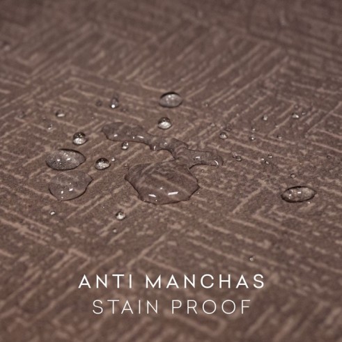 Funda de cojín anti manchas con cremallera modelo Fuji