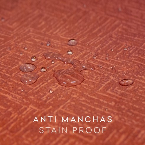 Funda de cojín anti manchas con cremallera modelo Fuji