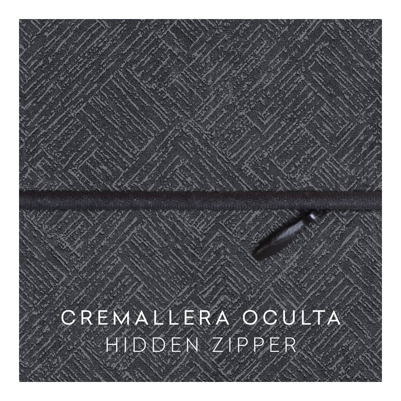 Funda de cojín anti manchas con cremallera modelo Fuji Funda de cojín anti manchas con cremallera modelo Fuji