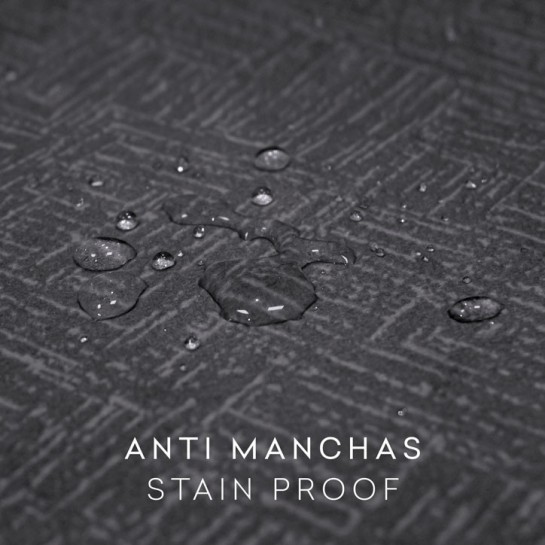 Funda de cojín anti manchas con cremallera modelo Fuji