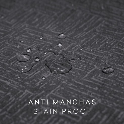 Funda de cojín anti manchas con cremallera modelo Fuji