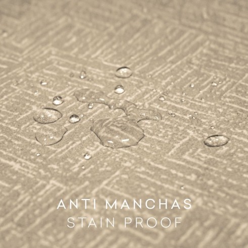 Funda de cojín anti manchas con cremallera modelo Fuji