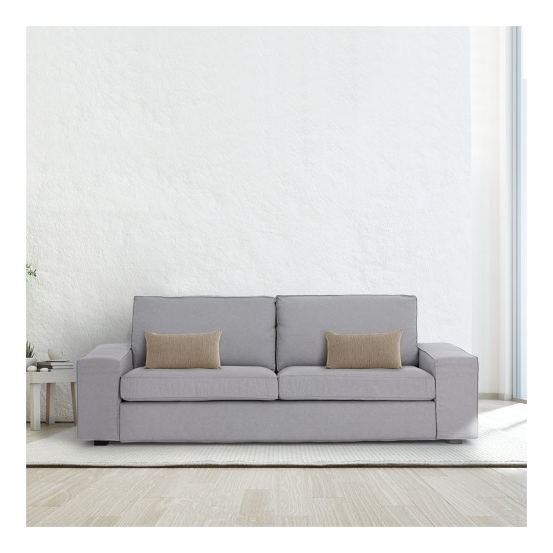 Funda chenilla con cremallera para cojín modelo Mid