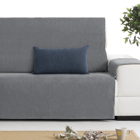 Funda chenilla con cremallera para cojín modelo Mid