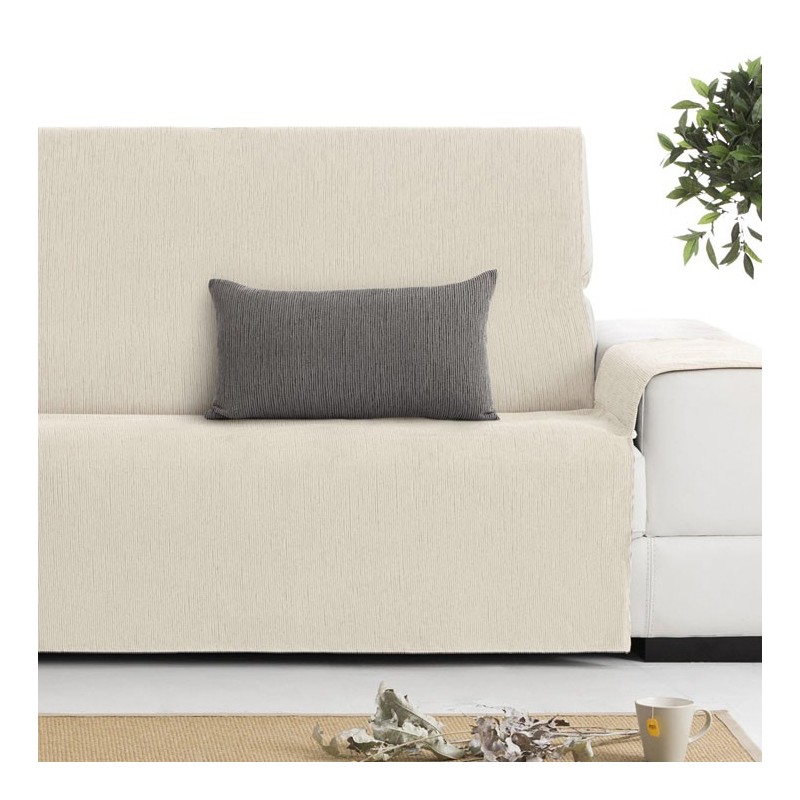 Funda chenilla con cremallera para cojín modelo Mid