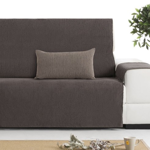 Funda chenilla con cremallera para cojín modelo Mid