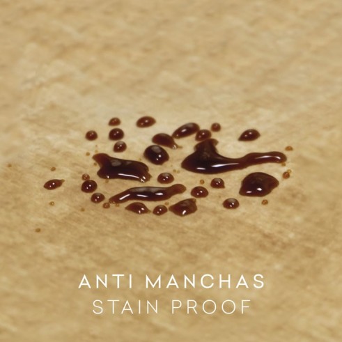 Funda de cojín anti manchas con cremallera modelo Turín