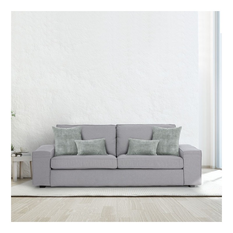 Funda de cojín anti manchas con cremallera modelo Turín Funda de cojín anti manchas con cremallera modelo Turín