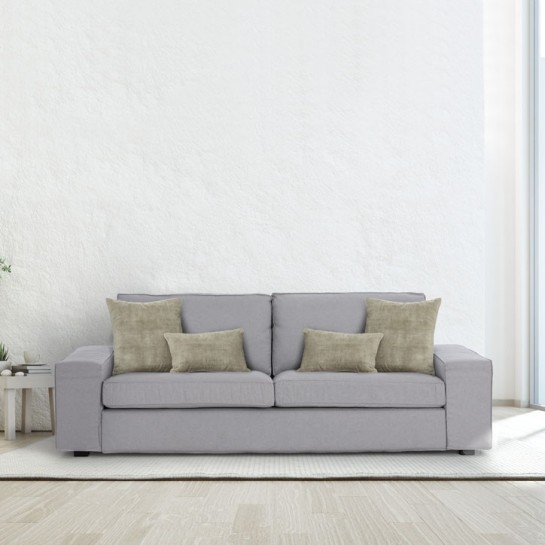 Funda de cojín anti manchas con cremallera modelo Turín