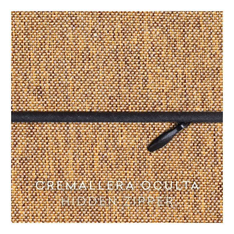 Funda con cremallera para cojín modelo Valeria