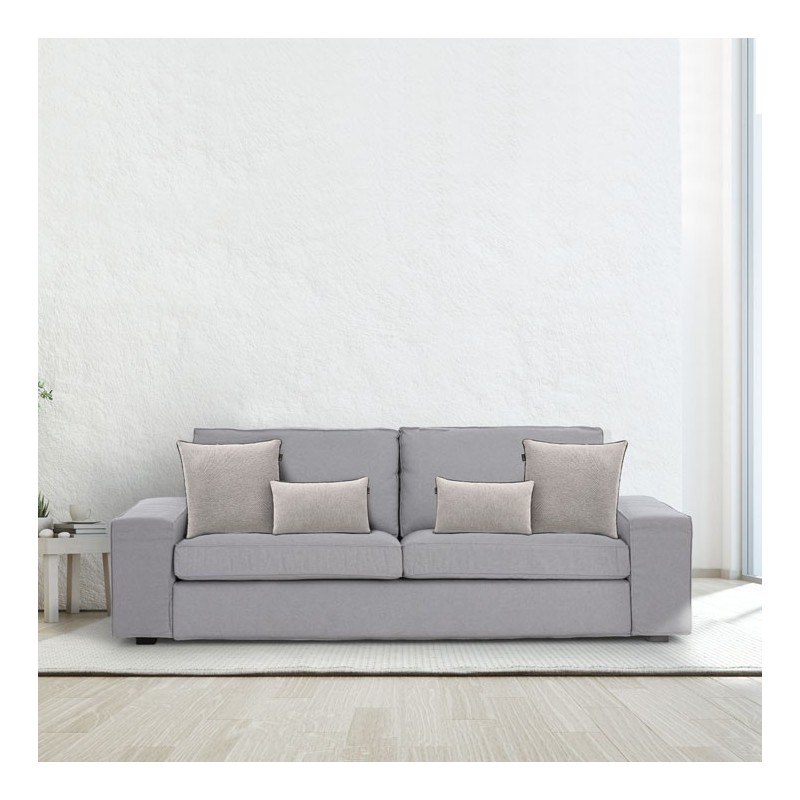 Funda con cremallera para cojín modelo Valeria