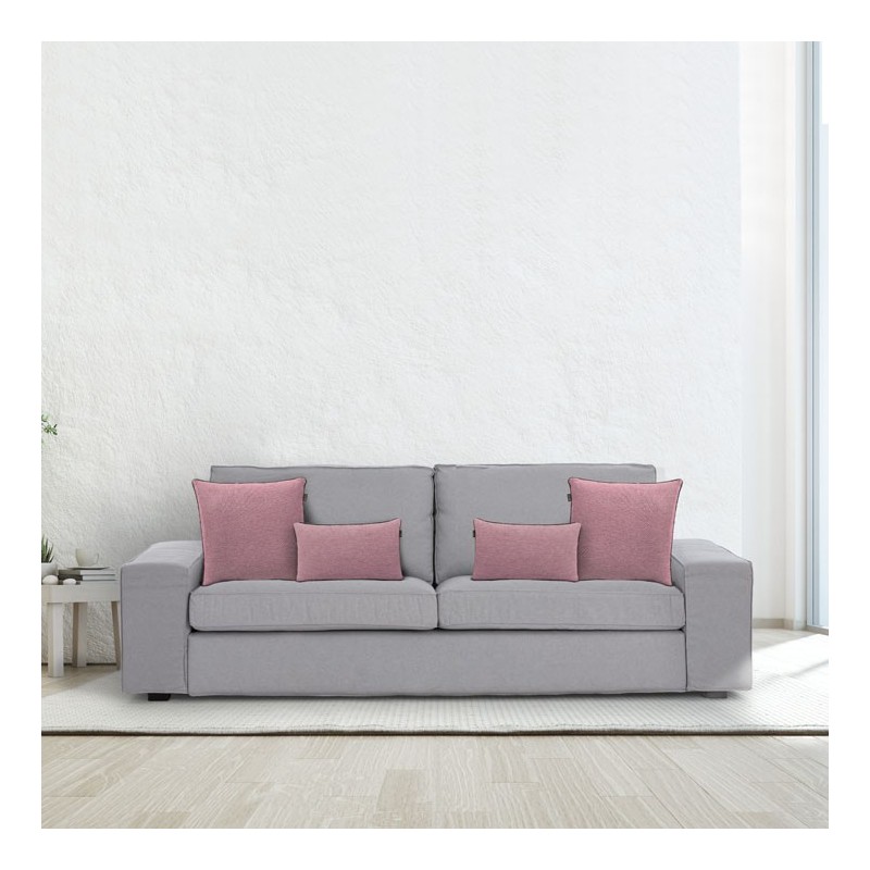 Funda con cremallera para cojín modelo Valeria