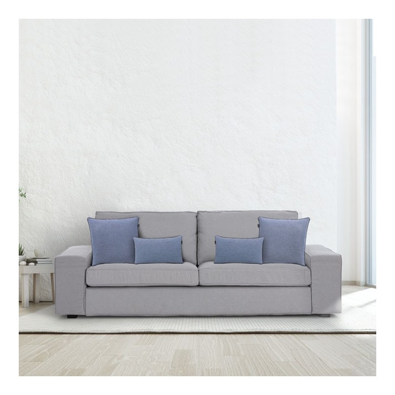 Funda con cremallera para cojín modelo Valeria