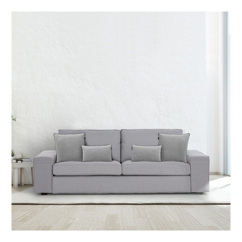 Funda con cremallera para cojín modelo Valeria