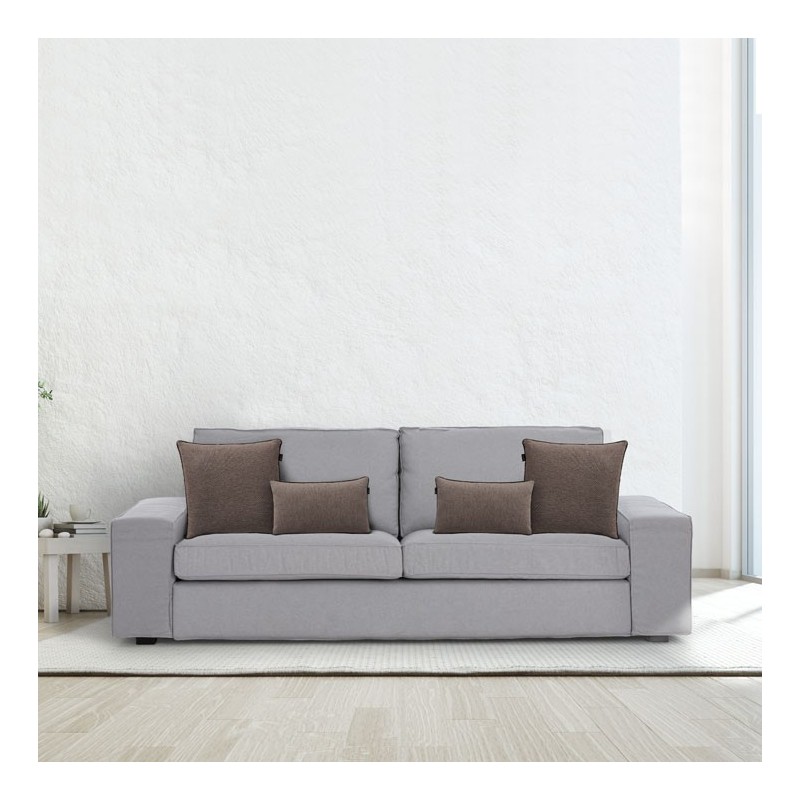 Funda con cremallera para cojín modelo Valeria